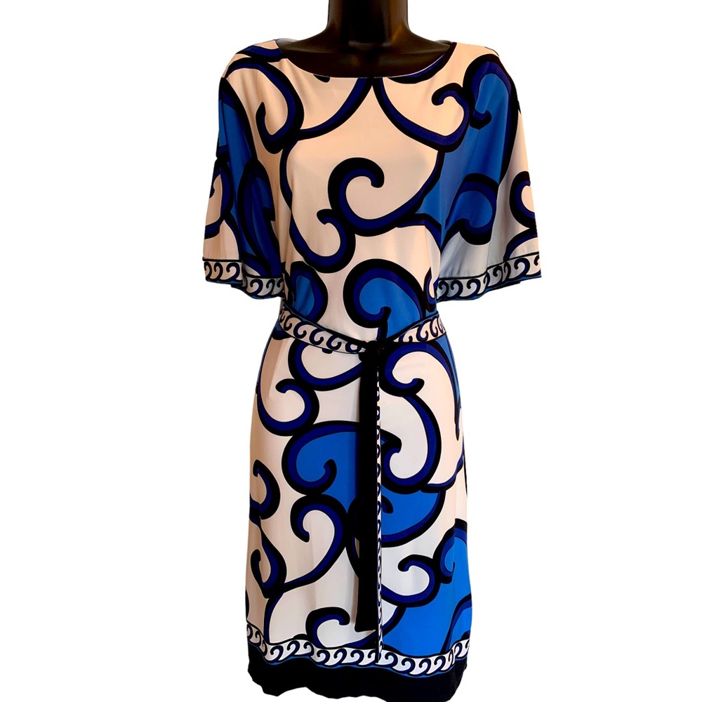 Bold print dress size 10